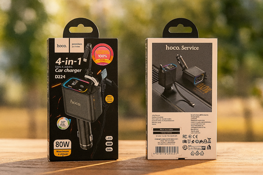 Hoco - 4-in-1 Car Charger